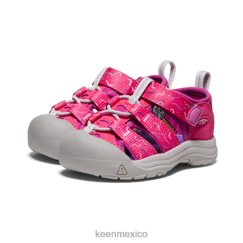 KEEN newport h2 niños pequeños azalea/festival fucsia calzado TXRFD832