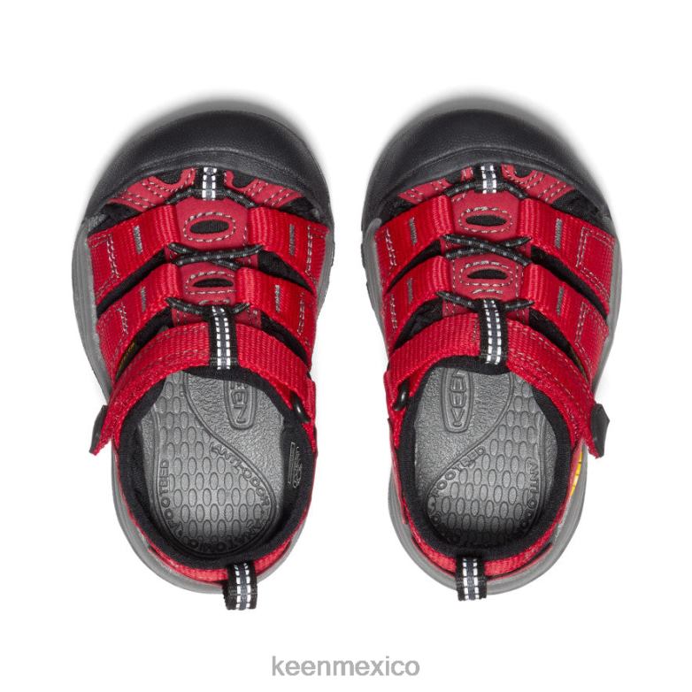 KEEN newport h2 niños pequeños cinta roja/gárgola calzado TXRFD827
