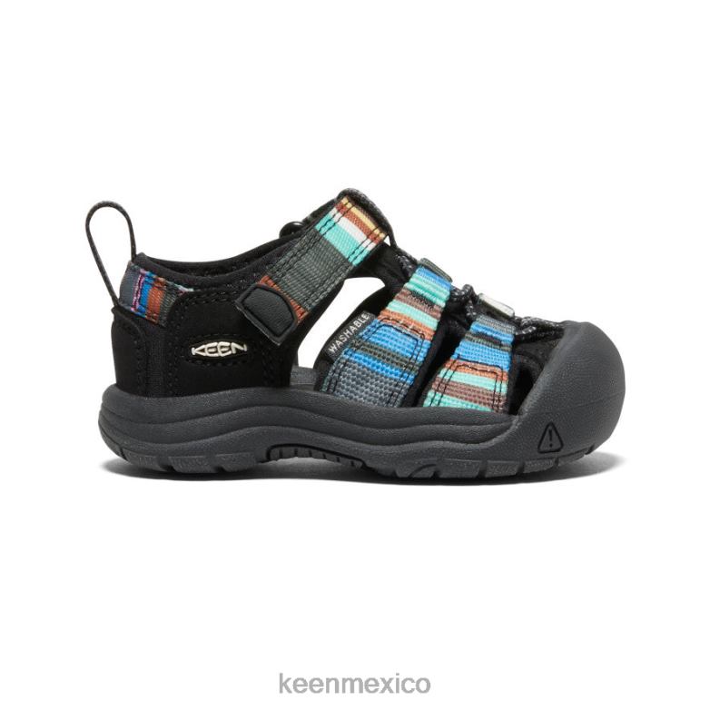 KEEN newport h2 niños pequeños raya negra calzado TXRFD836