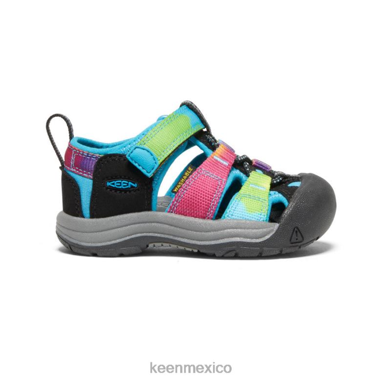 KEEN newport h2 niños pequeños teñido anudado del arco iris calzado TXRFD826