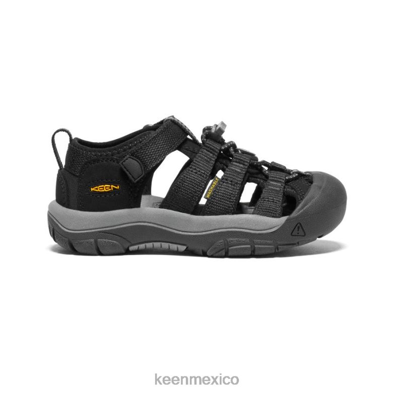 KEEN newport h2 pequeños niños amarillo negro calzado TXRFD729