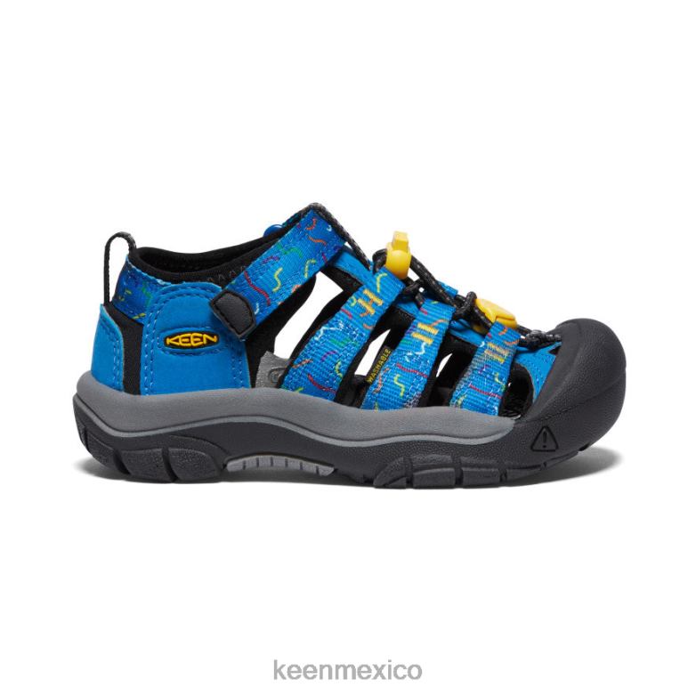 KEEN newport h2 pequeños niños austero/negro calzado TXRFD737