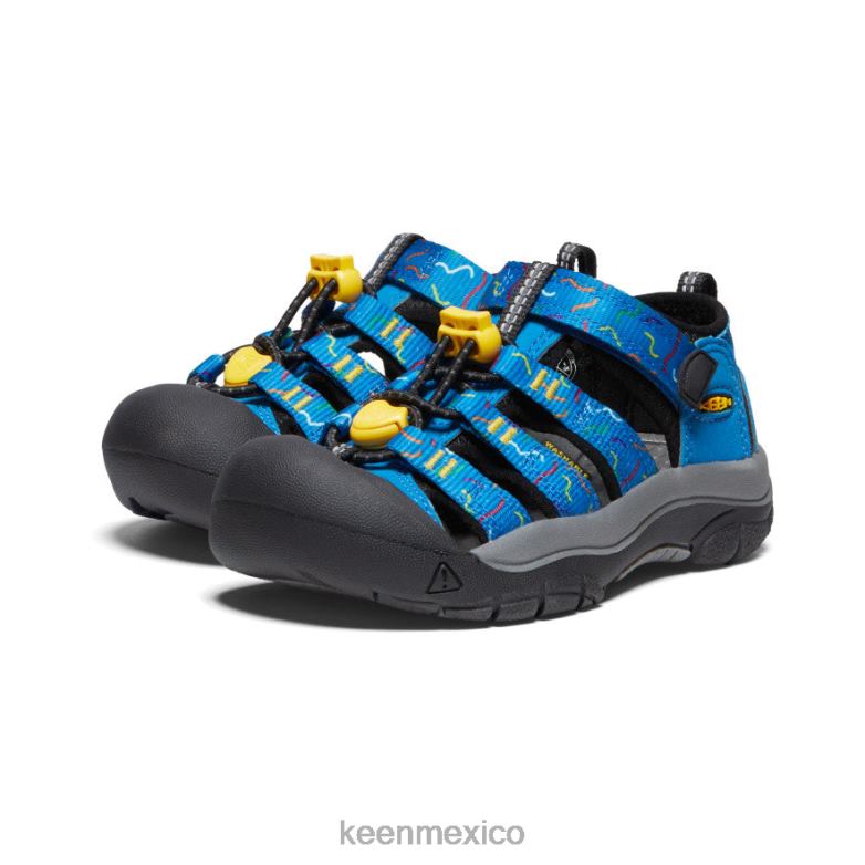 KEEN newport h2 pequeños niños austero/negro calzado TXRFD737