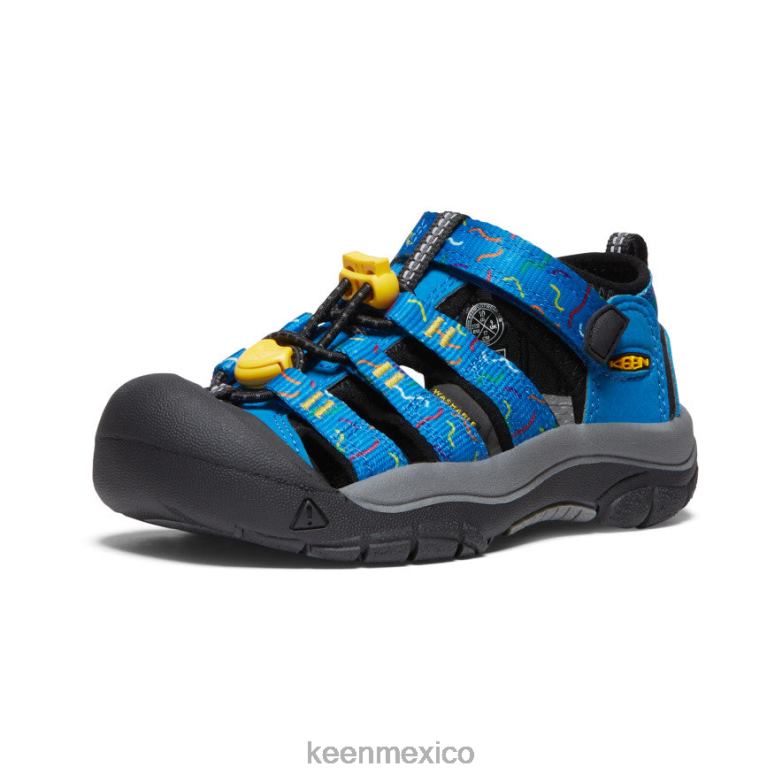 KEEN newport h2 pequeños niños austero/negro calzado TXRFD737