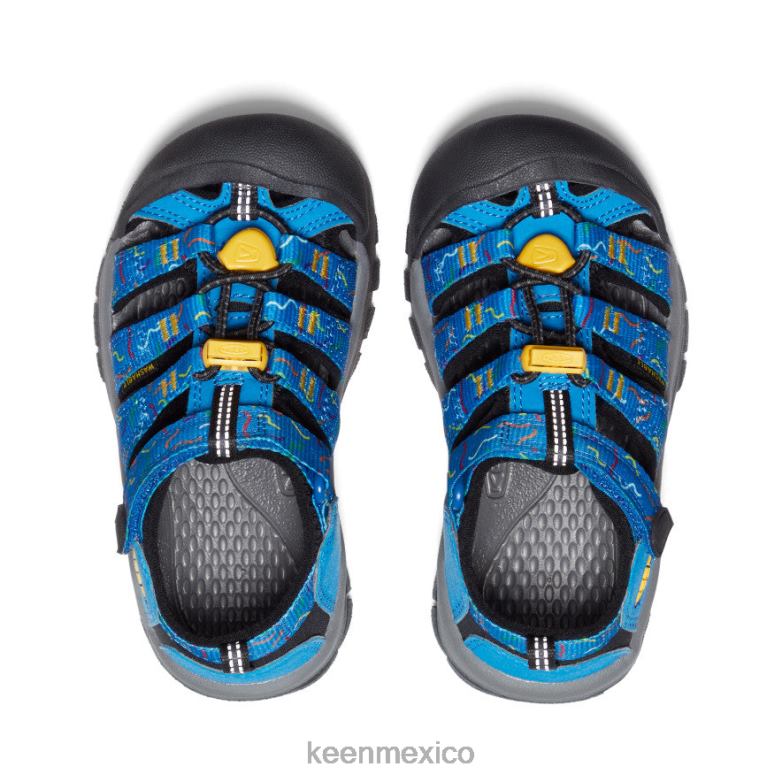 KEEN newport h2 pequeños niños austero/negro calzado TXRFD737