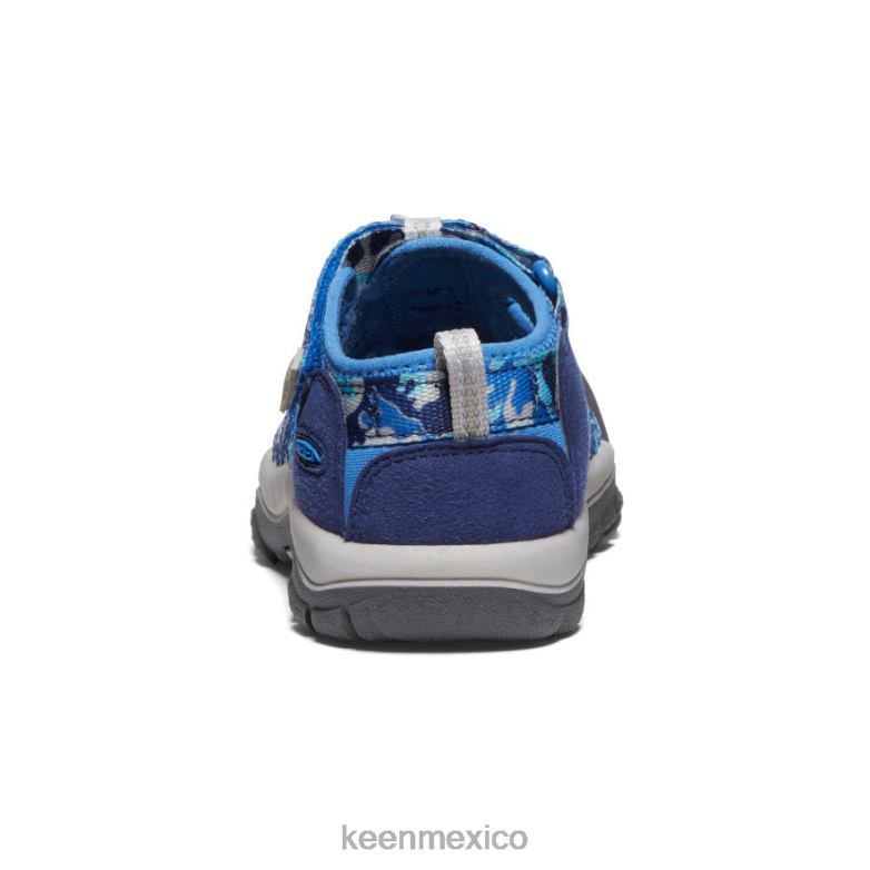 KEEN newport h2 pequeños niños camuflaje/cobalto brillante calzado TXRFD748