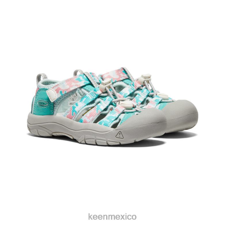 KEEN newport h2 pequeños niños camuflaje/glaseado rosa calzado TXRFD734