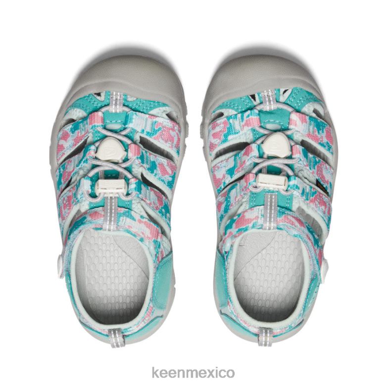 KEEN newport h2 pequeños niños camuflaje/glaseado rosa calzado TXRFD734