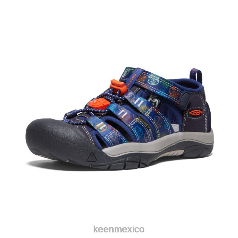 KEEN newport h2 x oso ahumado niños grandes oso ahumado/multi calzado TXRFD761
