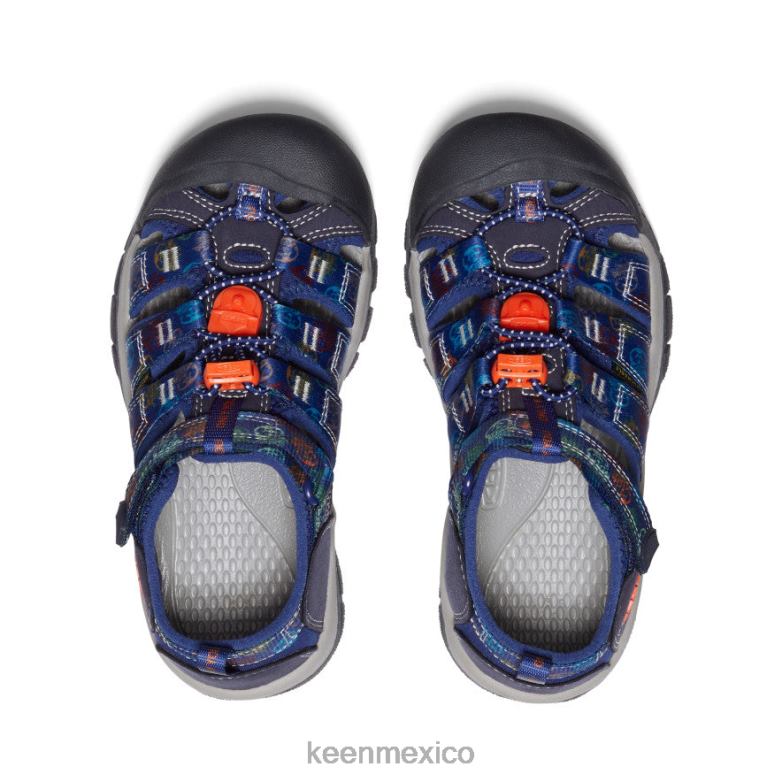 KEEN newport h2 x oso ahumado niños grandes oso ahumado/multi calzado TXRFD761