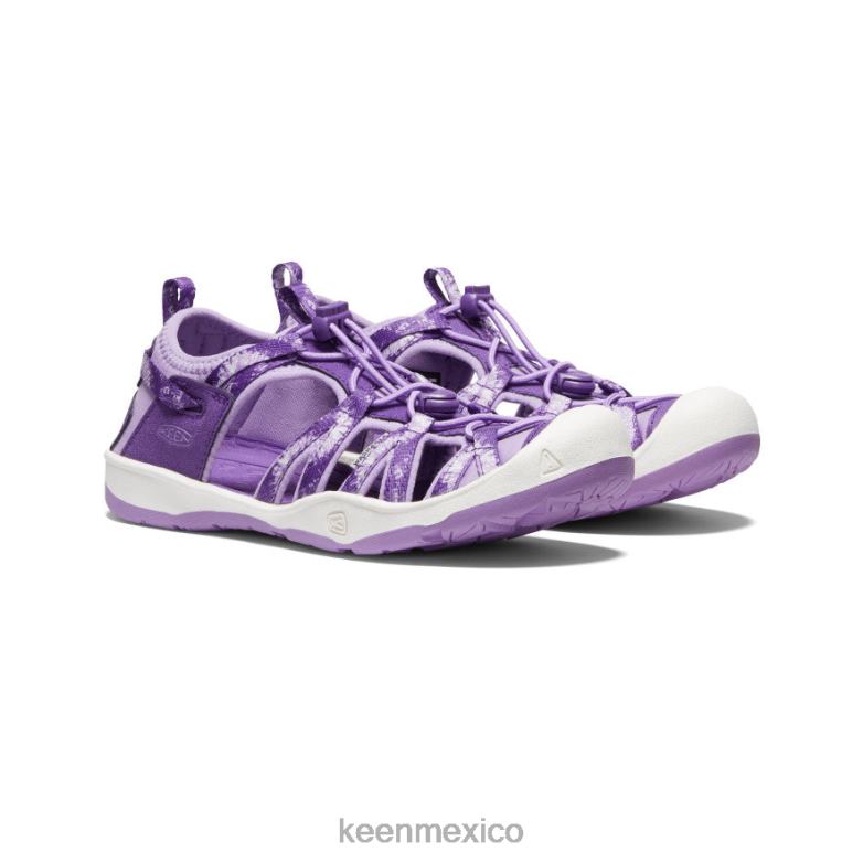 KEEN sandalia moxie niños grandes lavanda multi/inglesa calzado TXRFD923