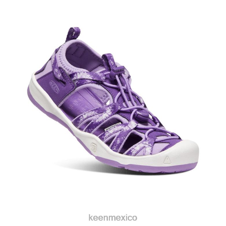 KEEN sandalia moxie niños grandes lavanda multi/inglesa calzado TXRFD923