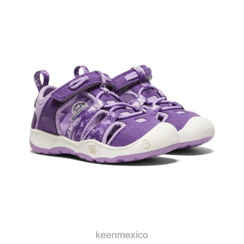 KEEN sandalia moxie niños pequeños lavanda multi/inglesa calzado TXRFD957