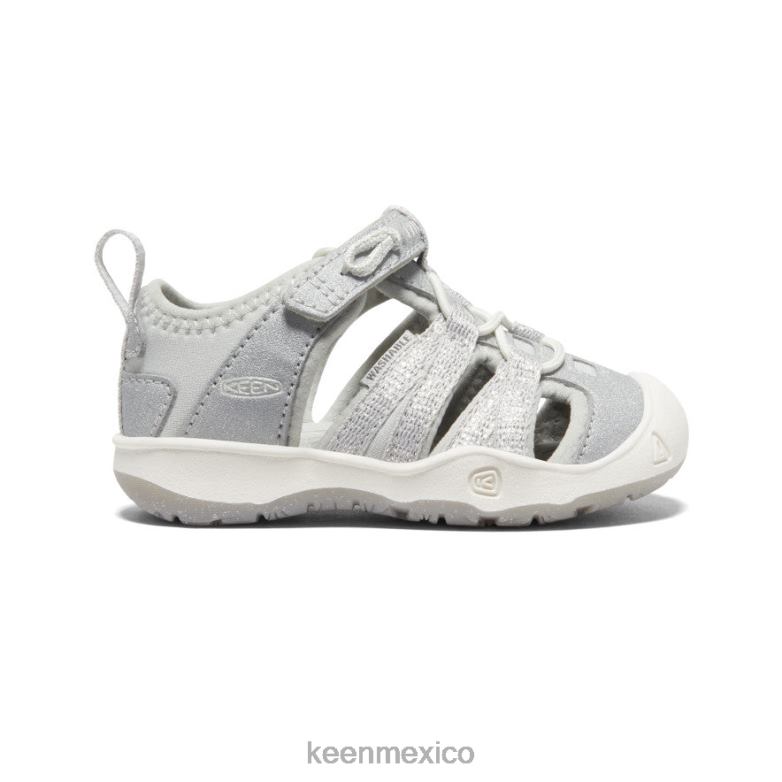 KEEN sandalia moxie niños pequeños plata calzado TXRFD956