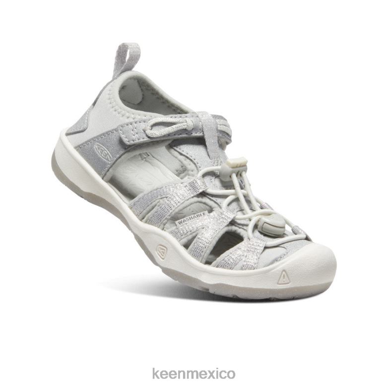 KEEN sandalia moxie pequeños niños plata calzado TXRFD960