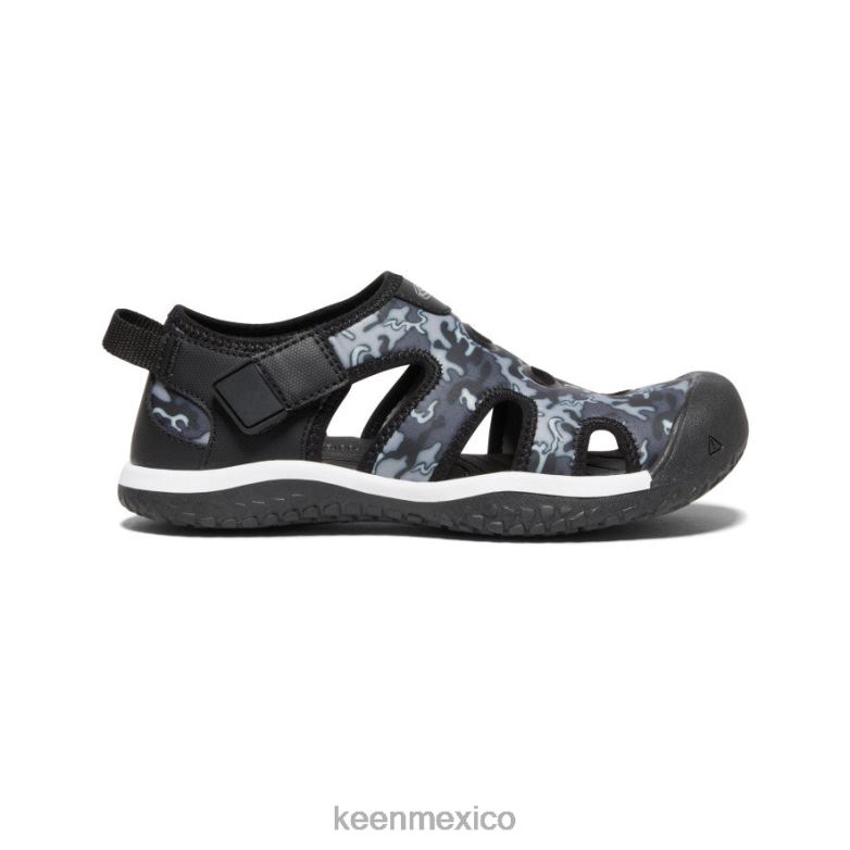 KEEN sandalia raya niños grandes negro/camuflaje calzado TXRFD918