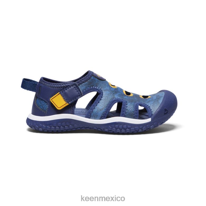 KEEN sandalia raya pequeños niños profundidades brillantes de cobalto/azul calzado TXRFD865