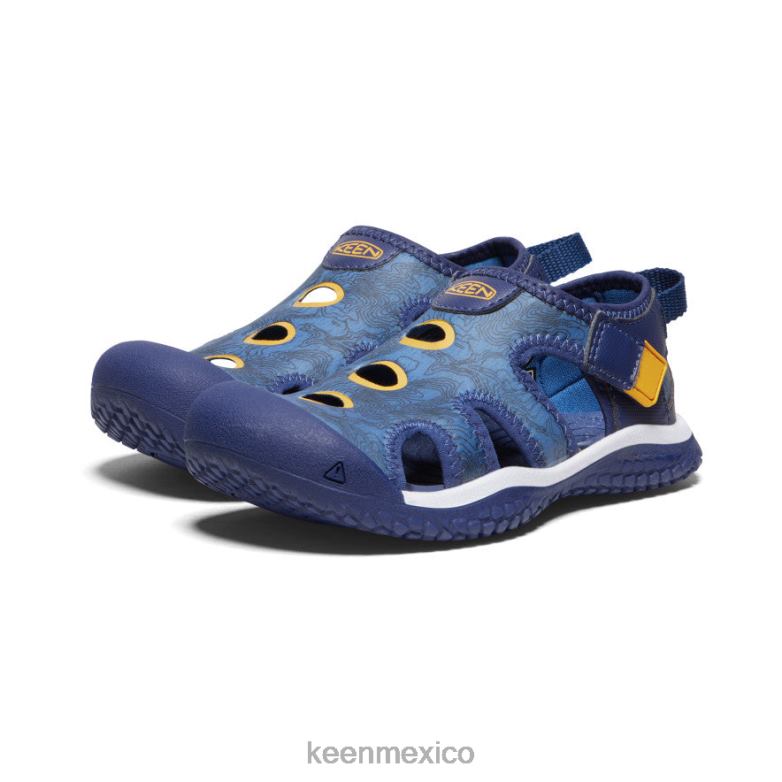 KEEN sandalia raya pequeños niños profundidades brillantes de cobalto/azul calzado TXRFD865