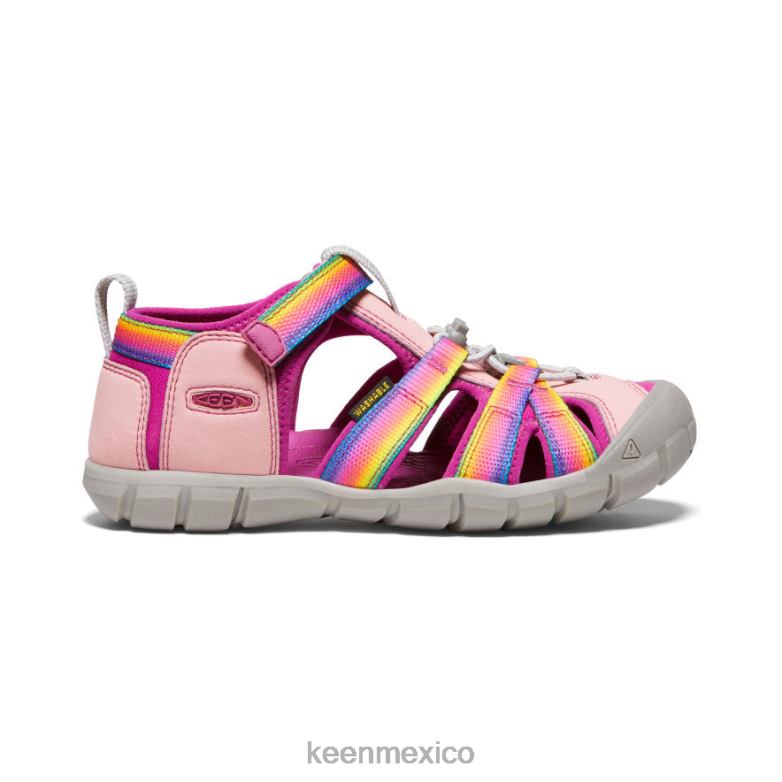KEEN seacamp ii cnx niños grandes arcoiris/festival fucsia calzado TXRFD799