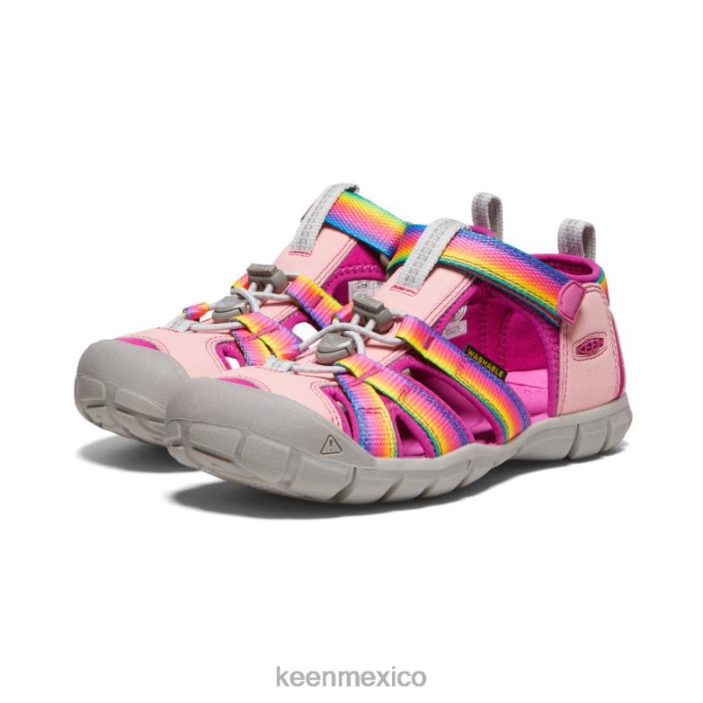 KEEN seacamp ii cnx niños grandes arcoiris/festival fucsia calzado TXRFD799