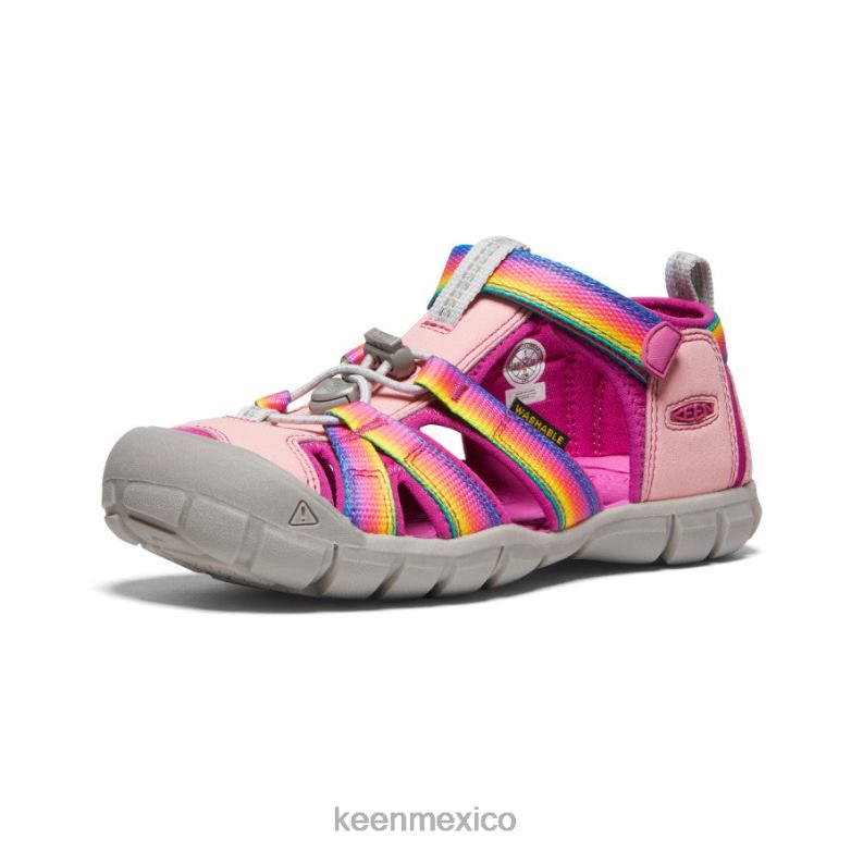KEEN seacamp ii cnx niños grandes arcoiris/festival fucsia calzado TXRFD799