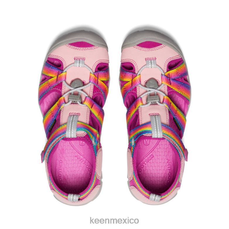 KEEN seacamp ii cnx niños grandes arcoiris/festival fucsia calzado TXRFD799