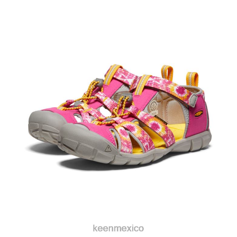 KEEN seacamp ii cnx niños grandes multicolor/amarillo calzado TXRFD793