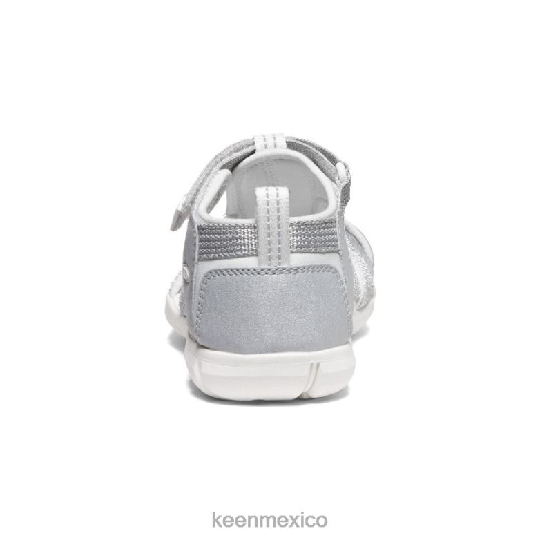 KEEN seacamp ii cnx niños grandes plata/blanco estrella calzado TXRFD798