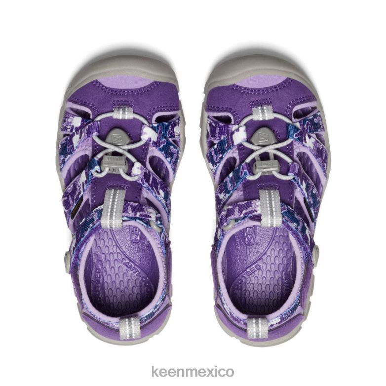 KEEN seacamp ii cnx pequeños niños camuflaje/tillandsia morado calzado TXRFD851