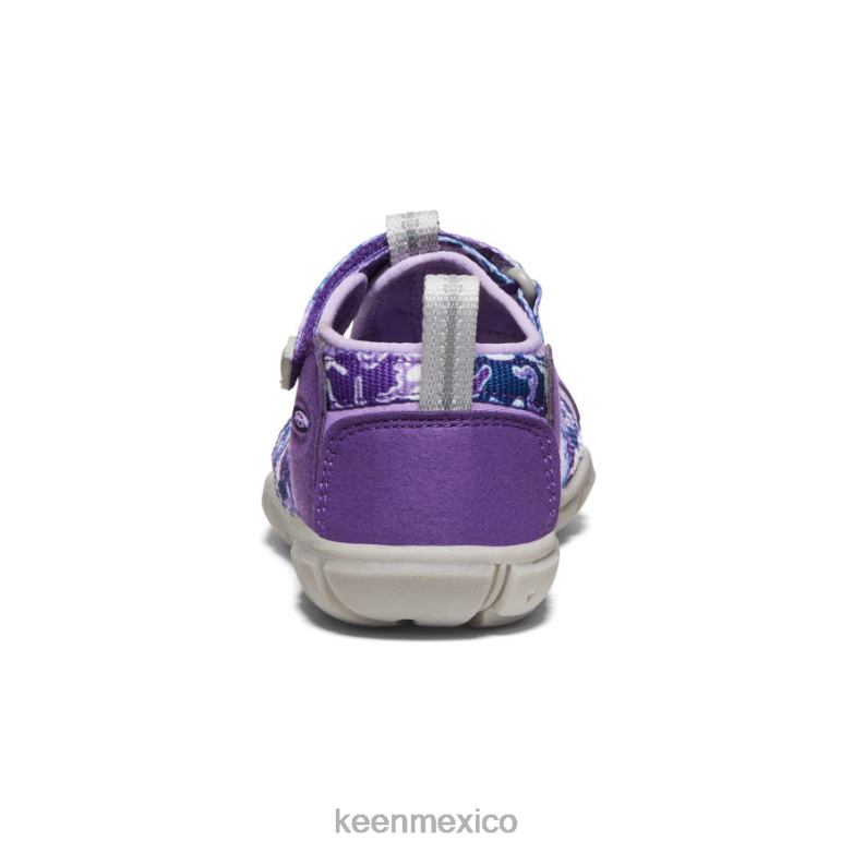 KEEN seacamp ii cnx pequeños niños camuflaje/tillandsia morado calzado TXRFD851