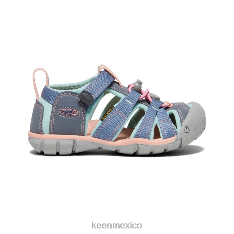 KEEN seacamp ii cnx pequeños niños piedra de pedernal/ola del mar calzado TXRFD845