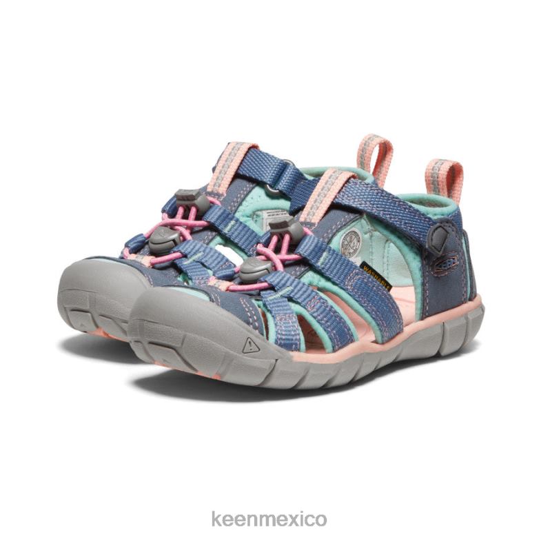 KEEN seacamp ii cnx pequeños niños piedra de pedernal/ola del mar calzado TXRFD845