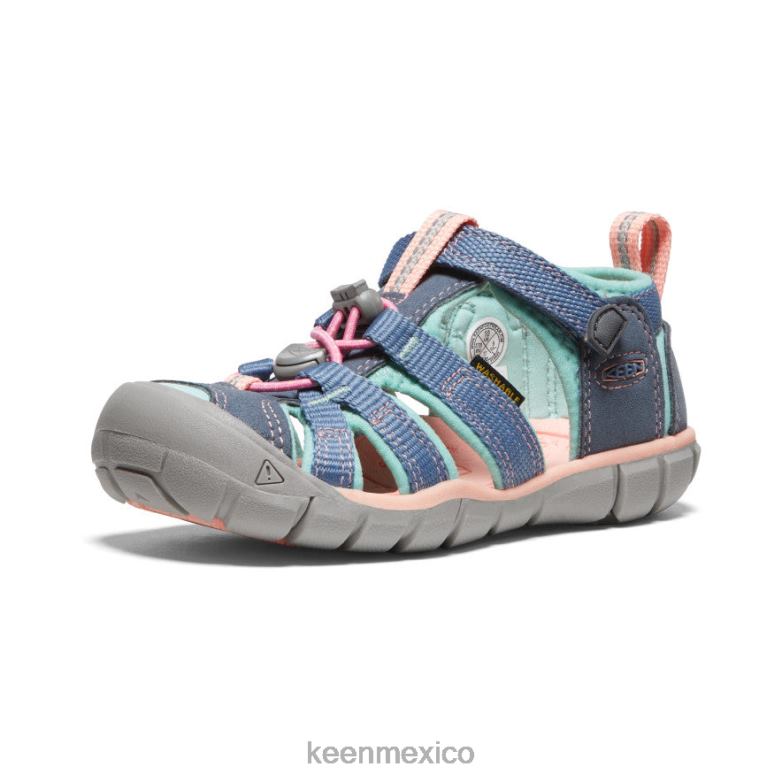 KEEN seacamp ii cnx pequeños niños piedra de pedernal/ola del mar calzado TXRFD845