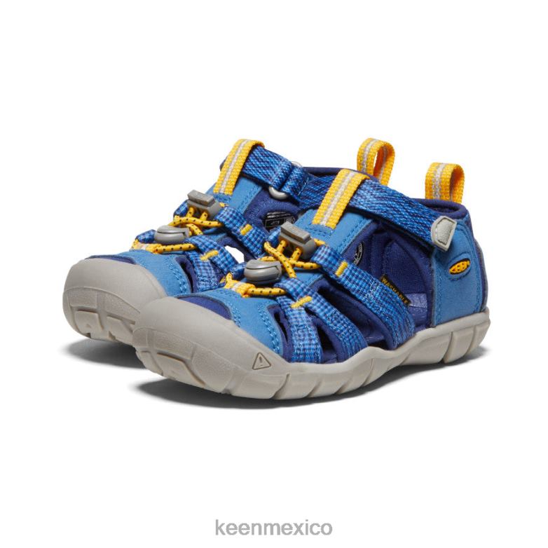 KEEN seacamp ii cnx pequeños niños profundidades brillantes de cobalto/azul calzado TXRFD850