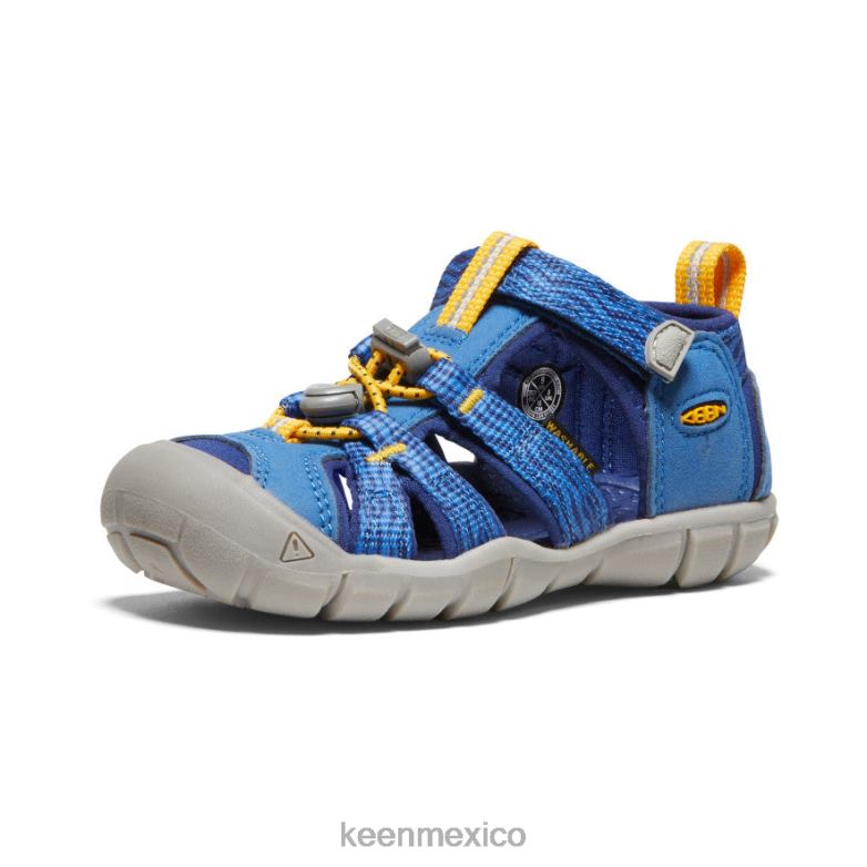 KEEN seacamp ii cnx pequeños niños profundidades brillantes de cobalto/azul calzado TXRFD850