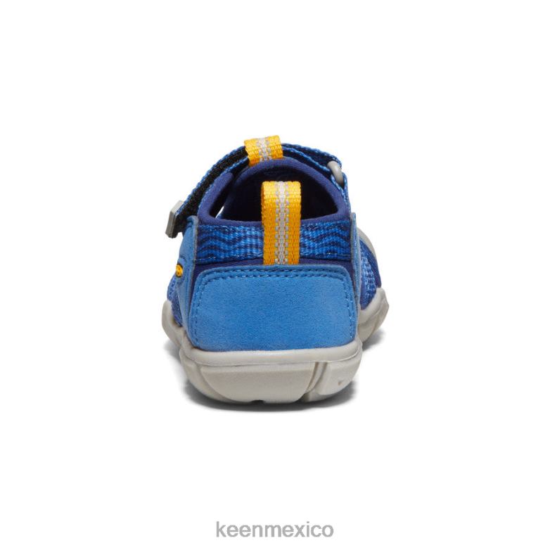 KEEN seacamp ii cnx pequeños niños profundidades brillantes de cobalto/azul calzado TXRFD850