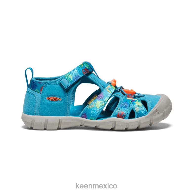 KEEN seacamp ii cnx x oso ahumado niños grandes oso ahumado/azul fiordo calzado TXRFD800