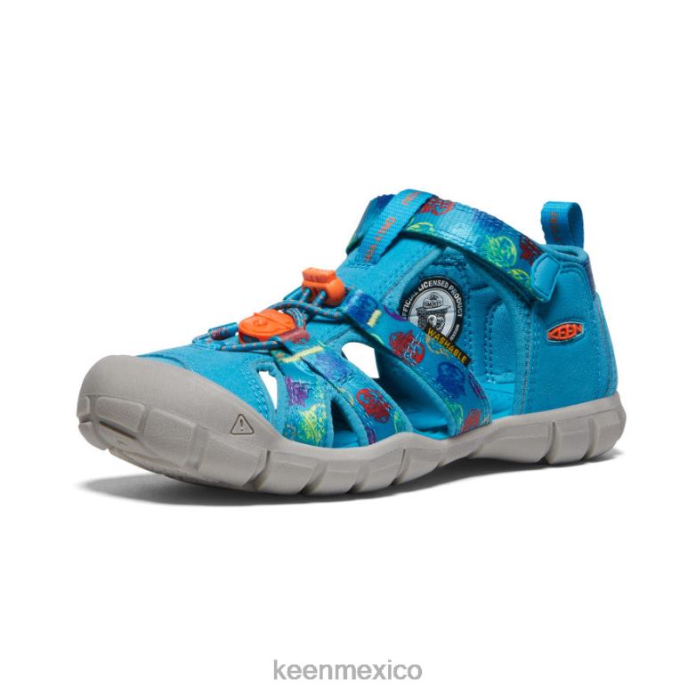 KEEN seacamp ii cnx x oso ahumado niños grandes oso ahumado/azul fiordo calzado TXRFD800