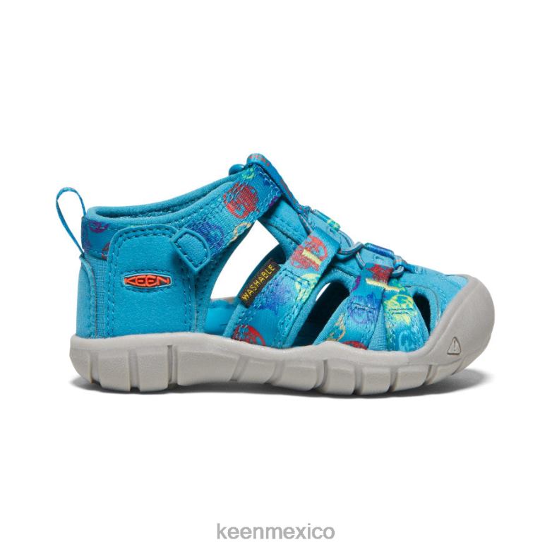 KEEN seacamp ii cnx x oso ahumado niños pequeños oso ahumado/azul fiordo calzado TXRFD821