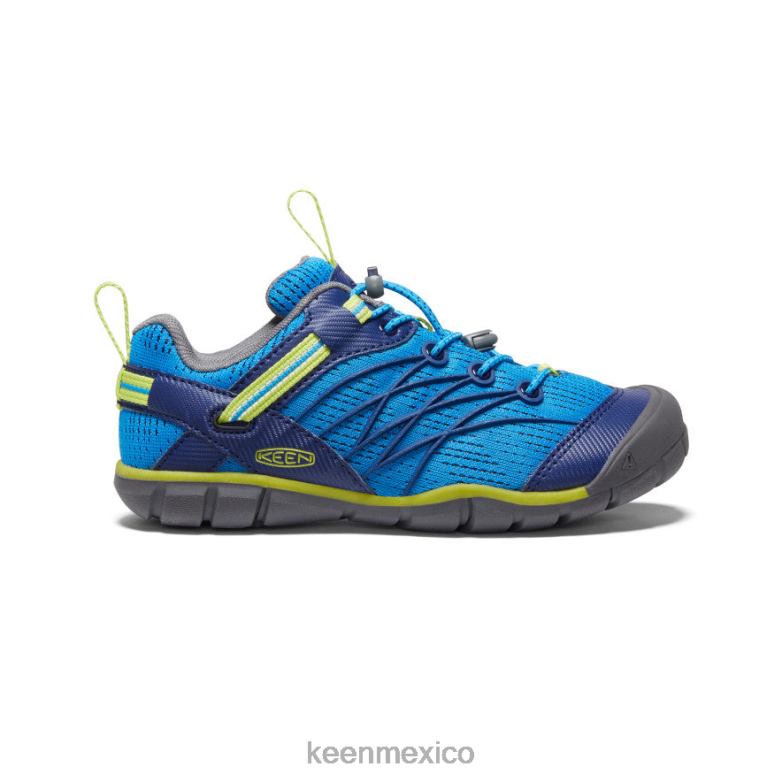 KEEN chandler cnx niños grandes azul brillante / profundidades azules calzado TXRFD893
