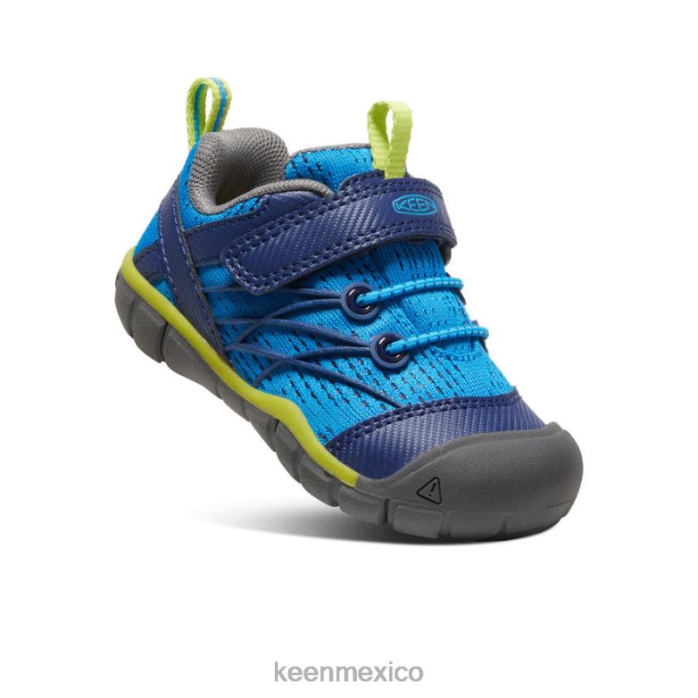 KEEN chandler cnx niños pequeños azul brillante / profundidades azules calzado TXRFD899