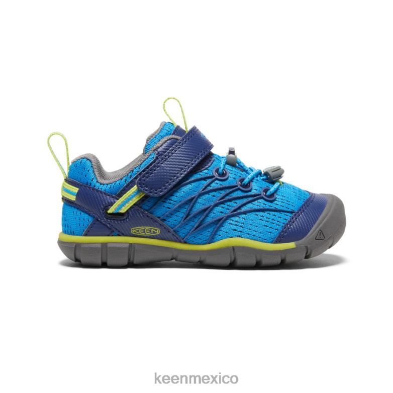 KEEN chandler cnx pequeños niños azul brillante / profundidades azules calzado TXRFD888