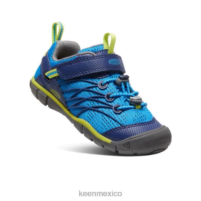 KEEN chandler cnx pequeños niños azul brillante / profundidades azules calzado TXRFD888
