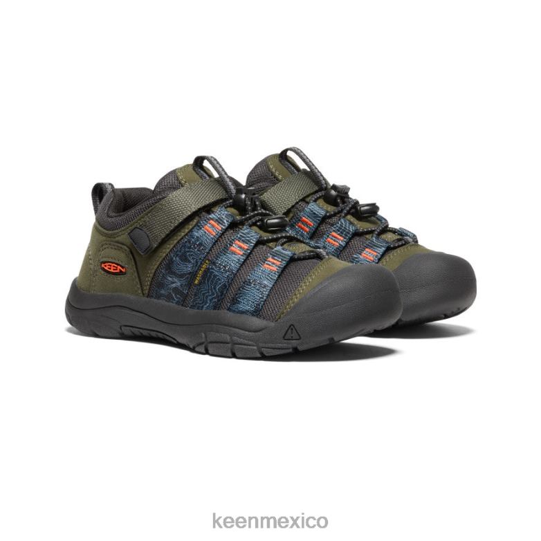 KEEN newport h2sho niños grandes noche del bosque/imán calzado TXRFD954