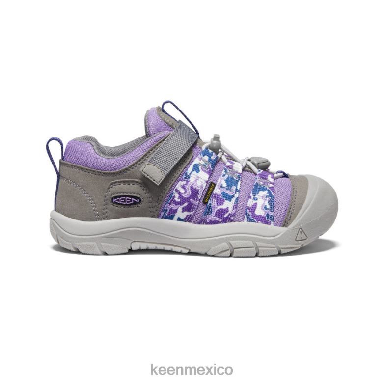KEEN newport h2sho niños grandes violeta tiza/lluvia calzado TXRFD952
