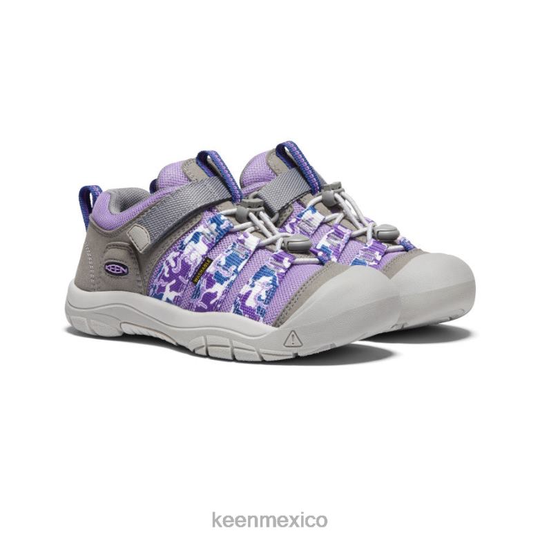 KEEN newport h2sho niños grandes violeta tiza/lluvia calzado TXRFD952