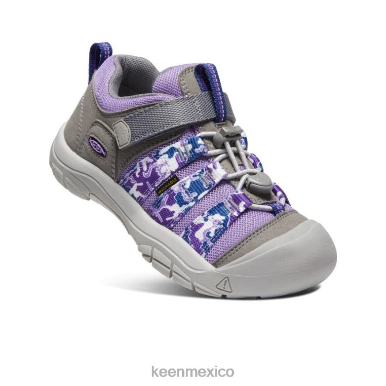 KEEN newport h2sho niños grandes violeta tiza/lluvia calzado TXRFD952