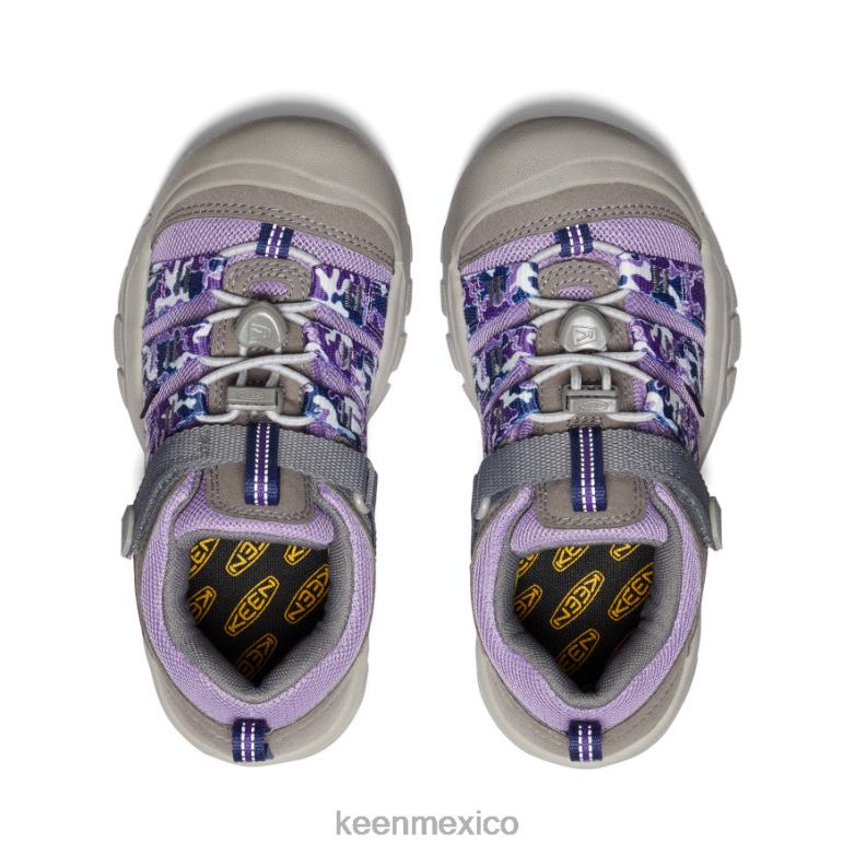 KEEN newport h2sho niños grandes violeta tiza/lluvia calzado TXRFD952