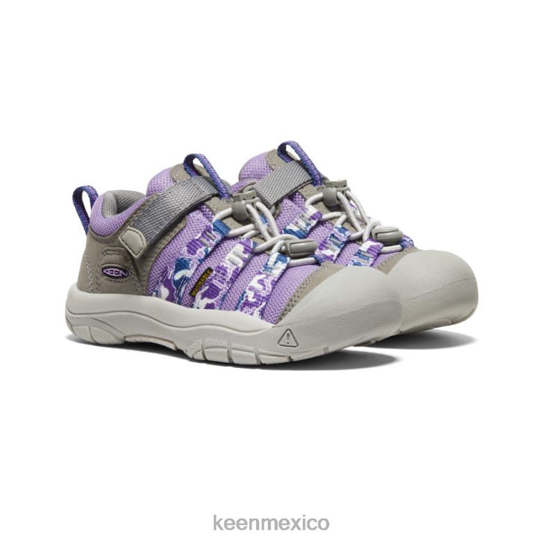 KEEN newport h2sho pequeños niños violeta tiza/lluvia calzado TXRFD925