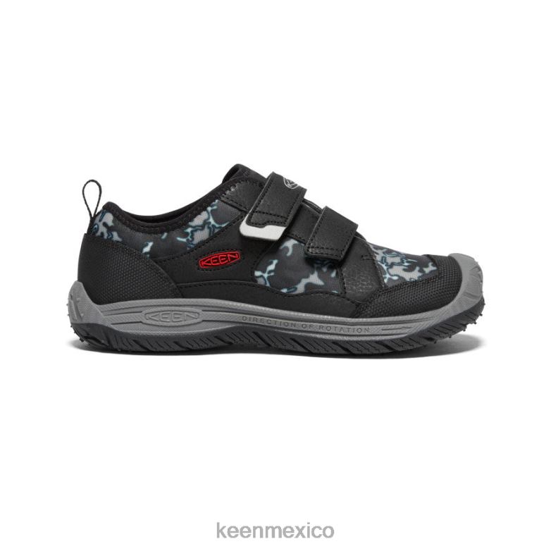 KEEN sabueso de velocidad niños grandes negro/camuflaje calzado TXRFD871